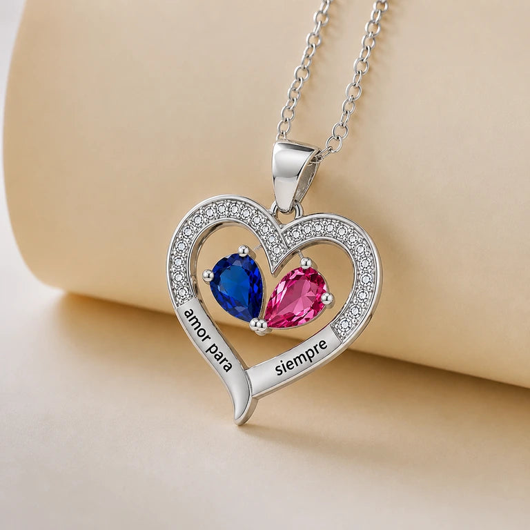 Collar para Esposa "Sigues Siendo Mi Todo" – Plata con Grabado