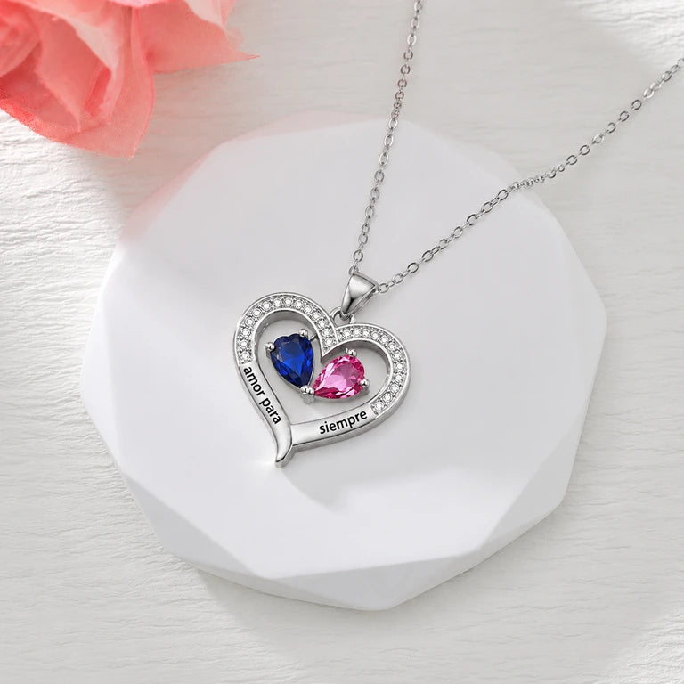 Collar para Esposa "Sigues Siendo Mi Todo" – Plata con Grabado
