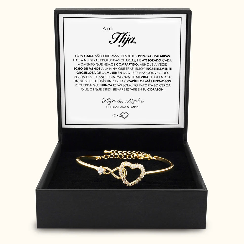 Pulsera “Lazo Infinito” para Hija - Siempre Contigo