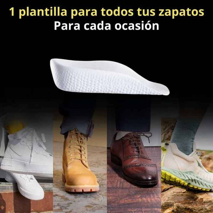 AlturaPlus™ - Plantillas Elevadoras - La altura que te faltaba, la confianza que esperabas