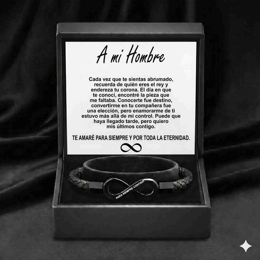Pulsera Infinito para Él – Amor que No Tiene Fin